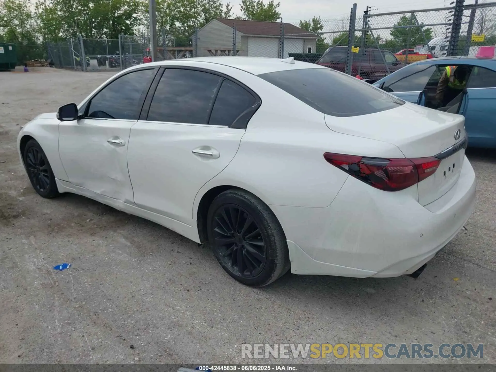 3 Photograph of a damaged car JN1EV7BP8MM704264 INFINITI Q50 2021