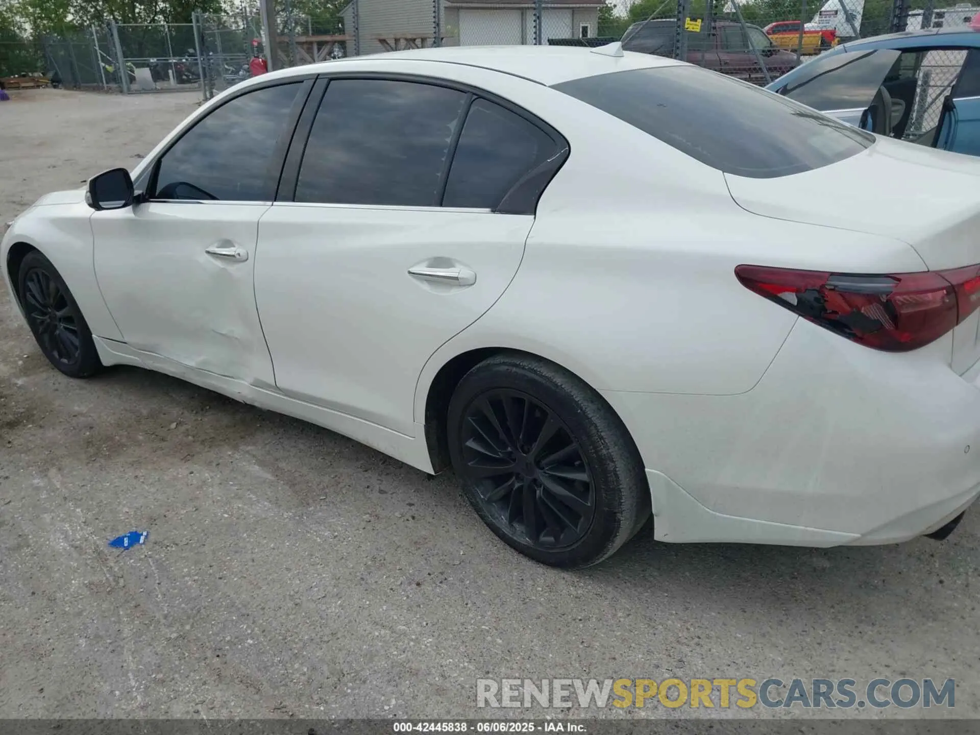 6 Photograph of a damaged car JN1EV7BP8MM704264 INFINITI Q50 2021