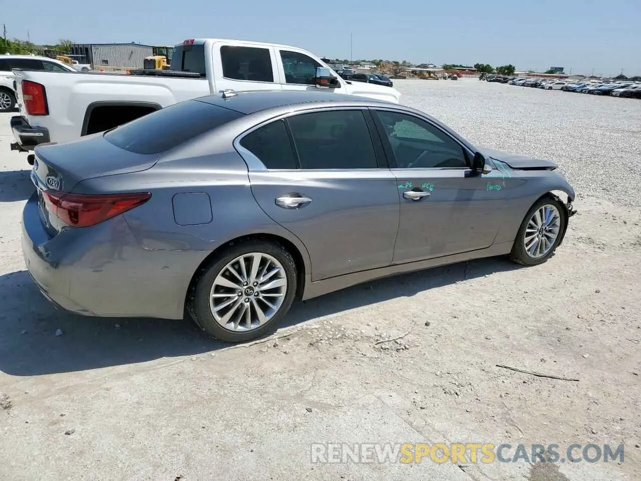 3 Photograph of a damaged car JN1EV7BP8MM705866 INFINITI Q50 2021