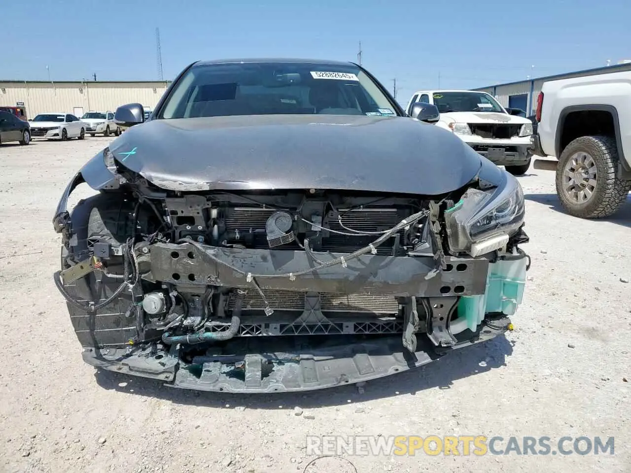 5 Photograph of a damaged car JN1EV7BP8MM705866 INFINITI Q50 2021