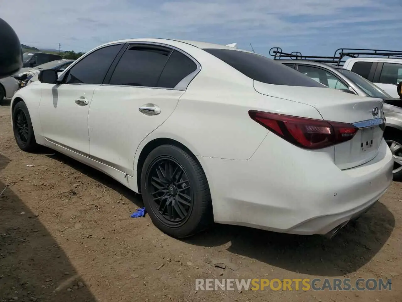 2 Photograph of a damaged car JN1EV7BP8MM706354 INFINITI Q50 2021