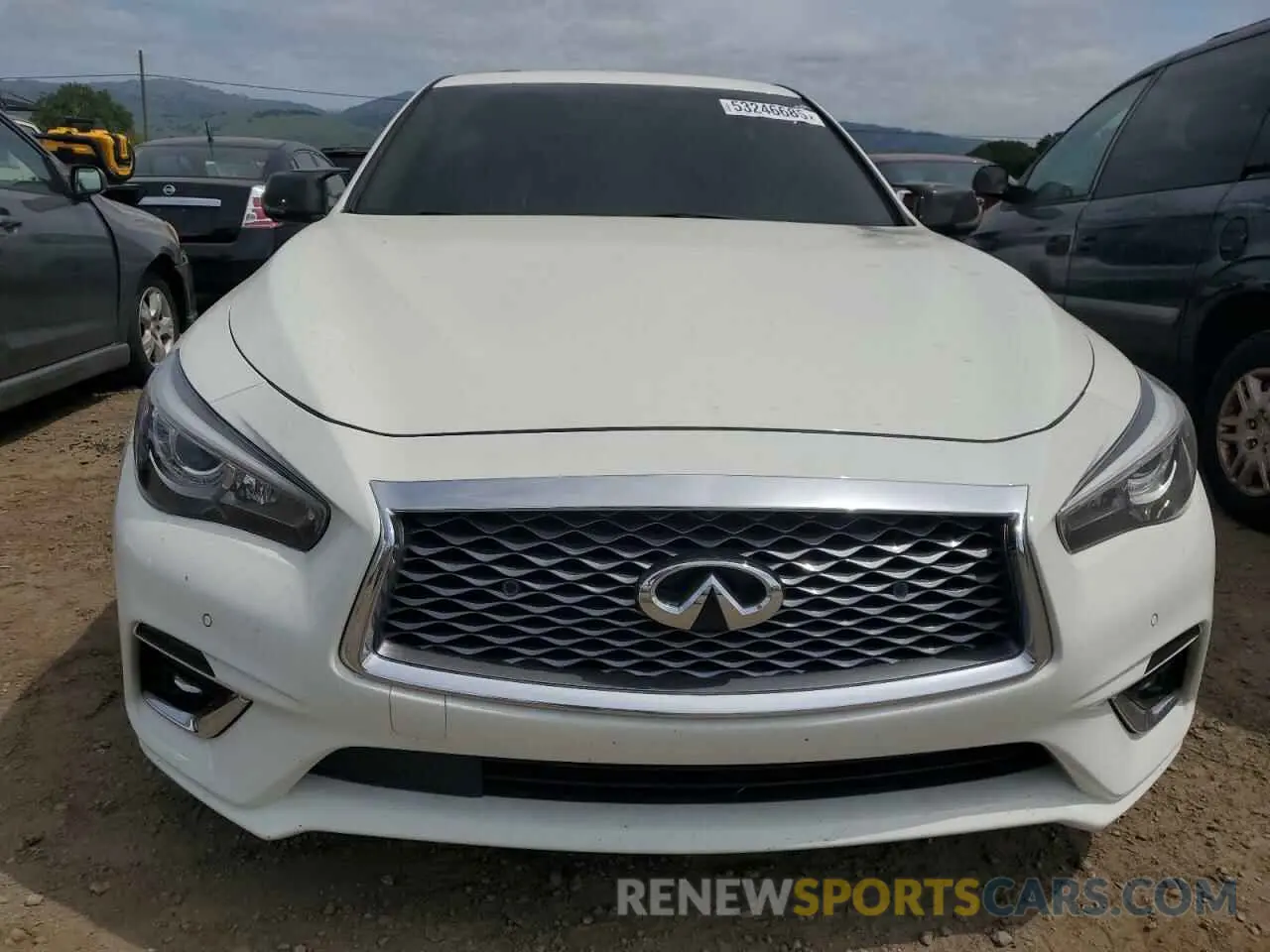 5 Photograph of a damaged car JN1EV7BP8MM706354 INFINITI Q50 2021