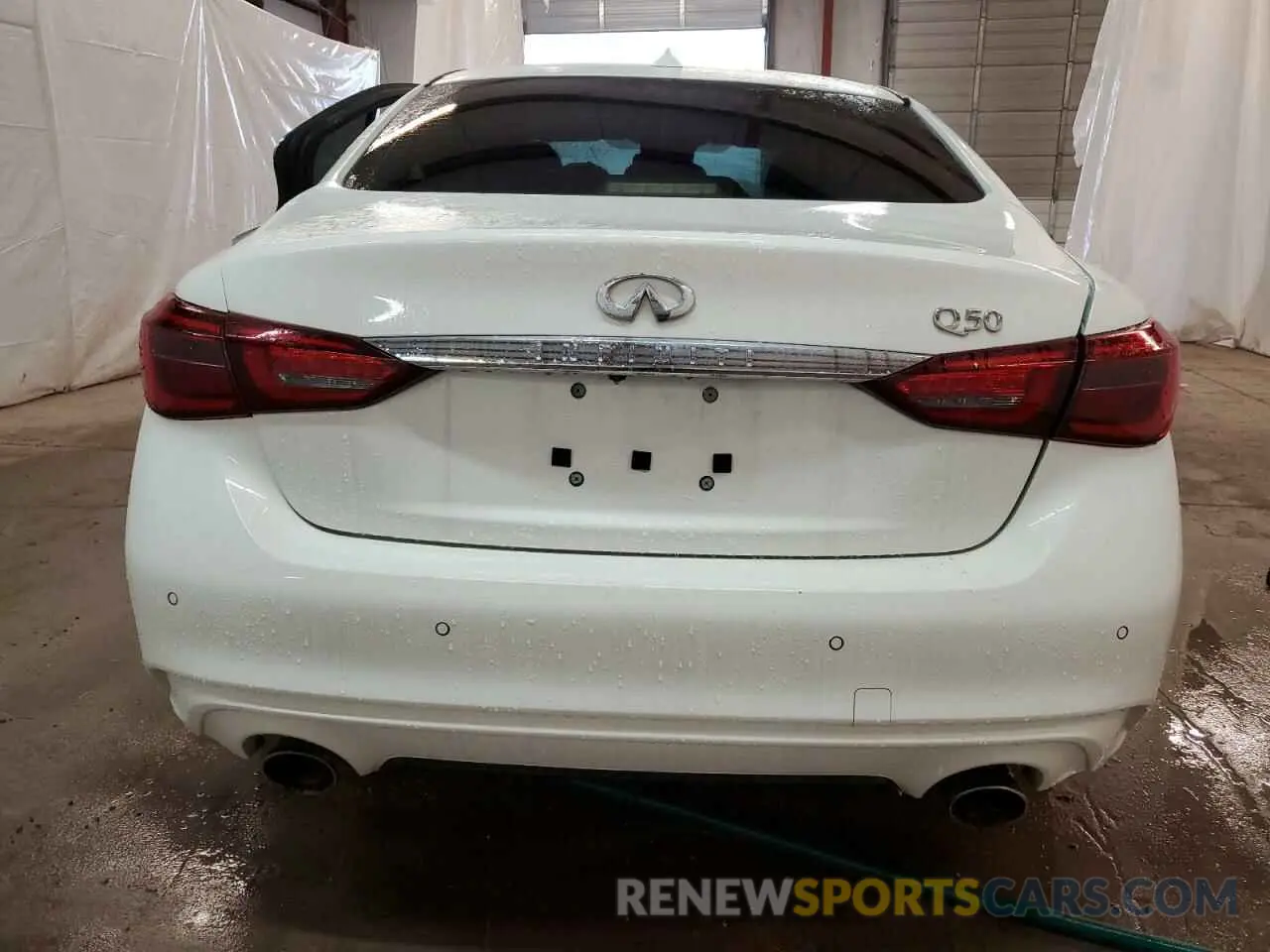 6 Photograph of a damaged car JN1EV7BP8MM707195 INFINITI Q50 2021