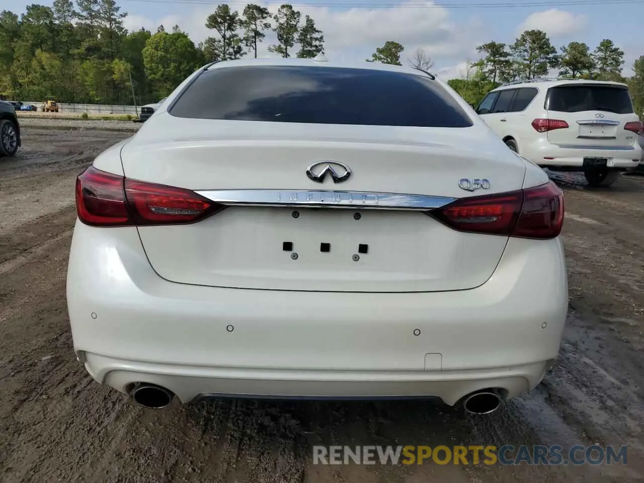 6 Photograph of a damaged car JN1EV7BP9MM700840 INFINITI Q50 2021