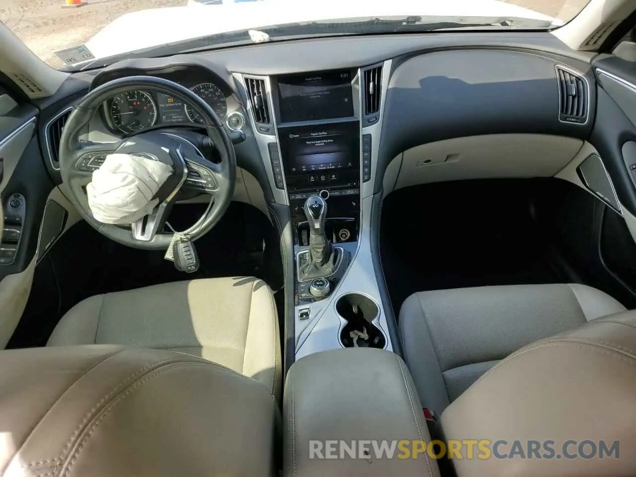 8 Photograph of a damaged car JN1EV7BP9MM700840 INFINITI Q50 2021