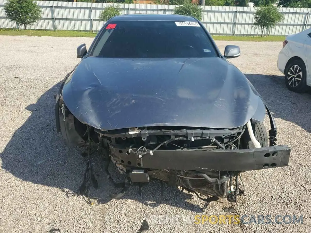 5 Photograph of a damaged car JN1EV7BP9MM702393 INFINITI Q50 2021