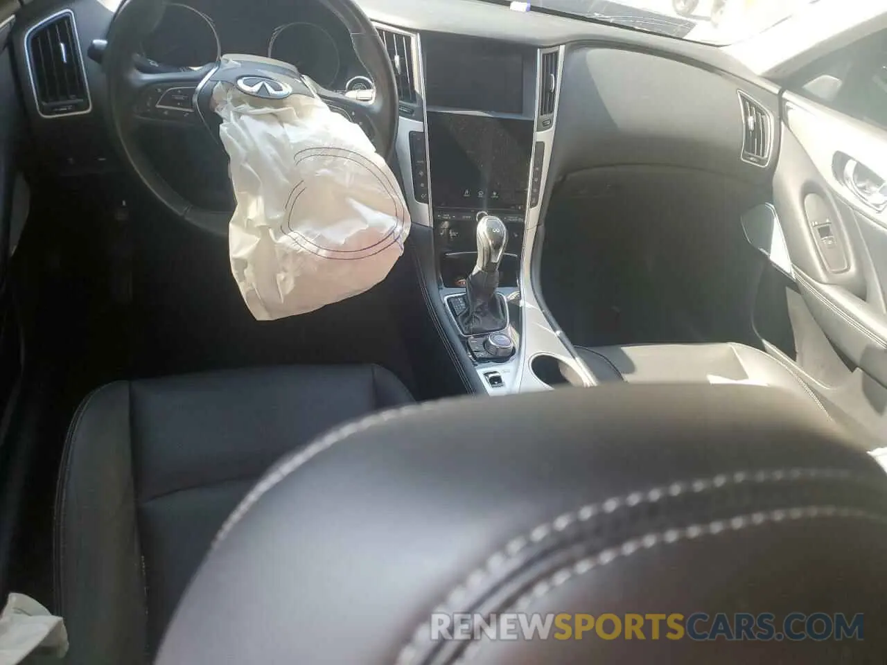 8 Photograph of a damaged car JN1EV7BP9MM702393 INFINITI Q50 2021