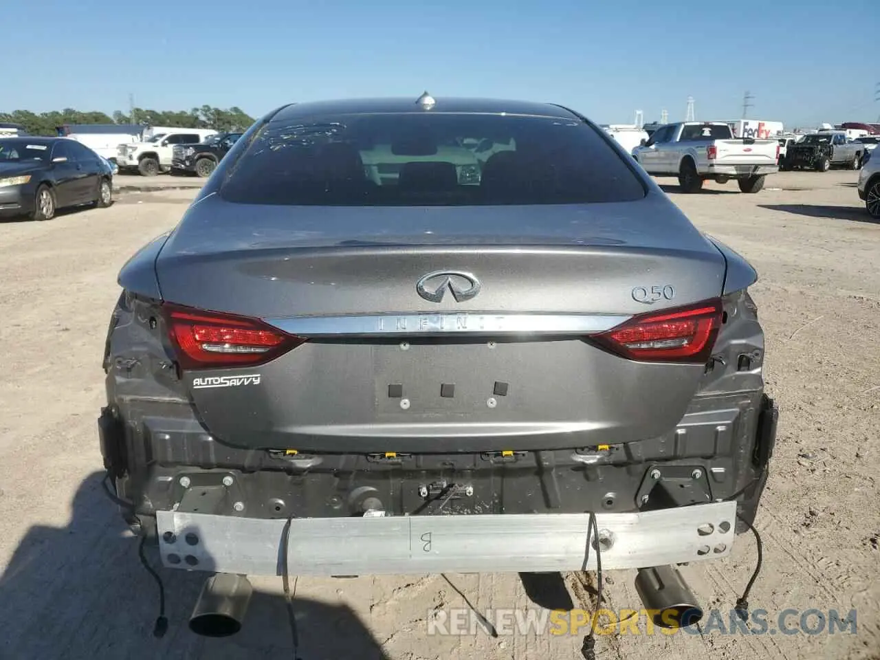 6 Photograph of a damaged car JN1EV7BP9MM702524 INFINITI Q50 2021