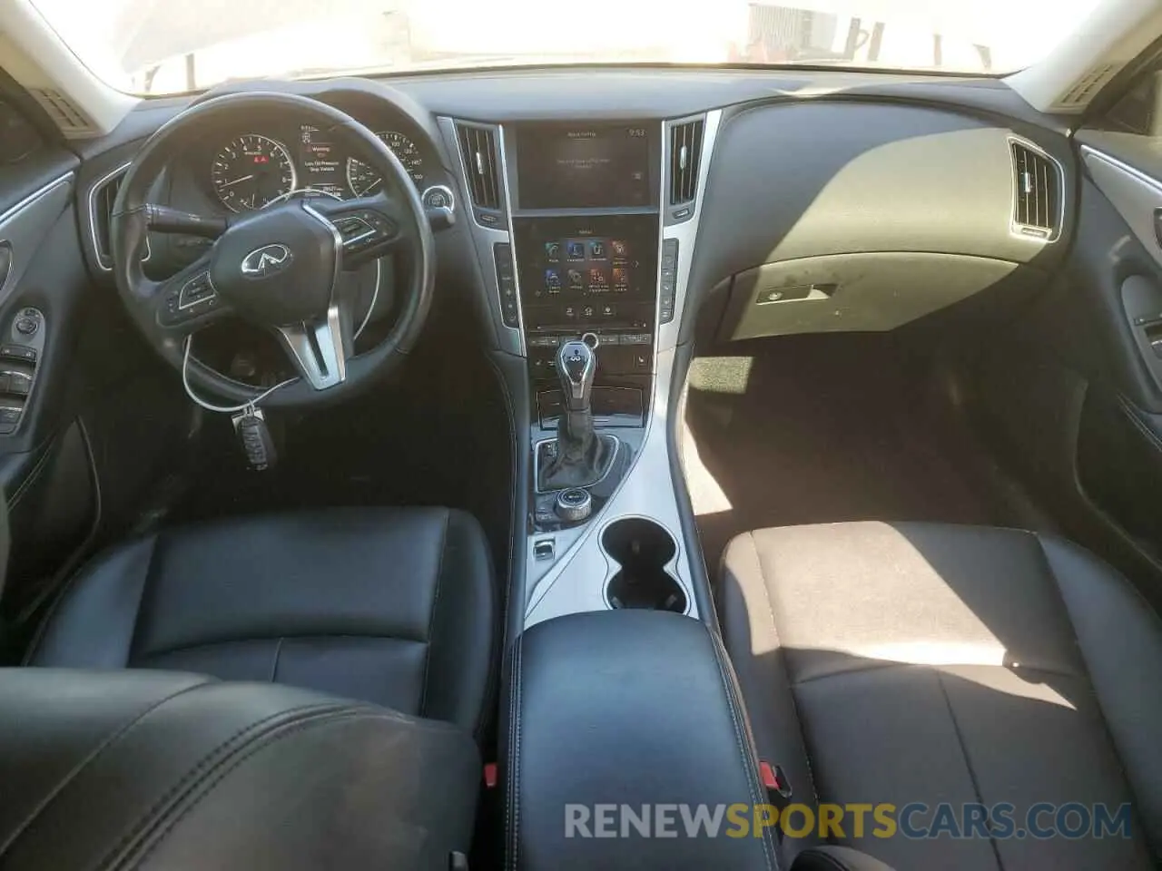 8 Photograph of a damaged car JN1EV7BP9MM702524 INFINITI Q50 2021