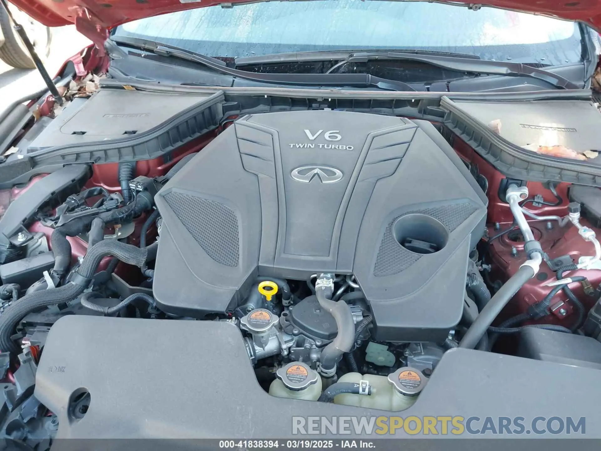 10 Photograph of a damaged car JN1EV7BPXMM705321 INFINITI Q50 2021
