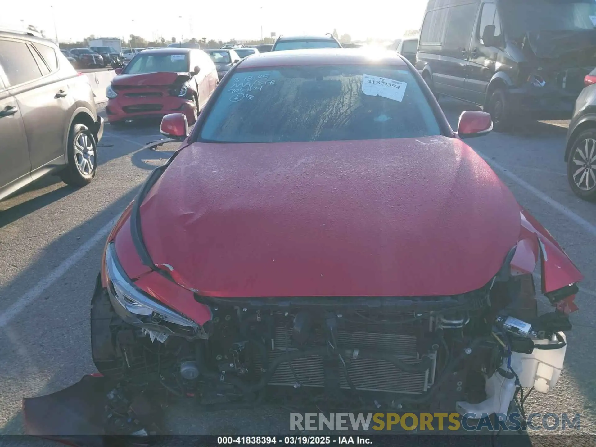 13 Photograph of a damaged car JN1EV7BPXMM705321 INFINITI Q50 2021