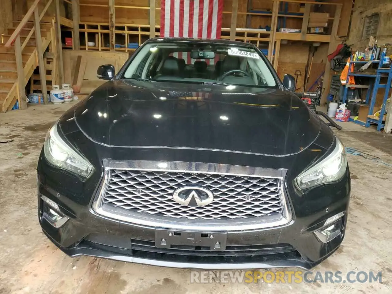 5 Photograph of a damaged car JN1EV7BR0MM752259 INFINITI Q50 2021