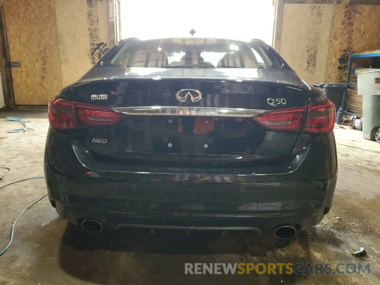 6 Photograph of a damaged car JN1EV7BR0MM752259 INFINITI Q50 2021