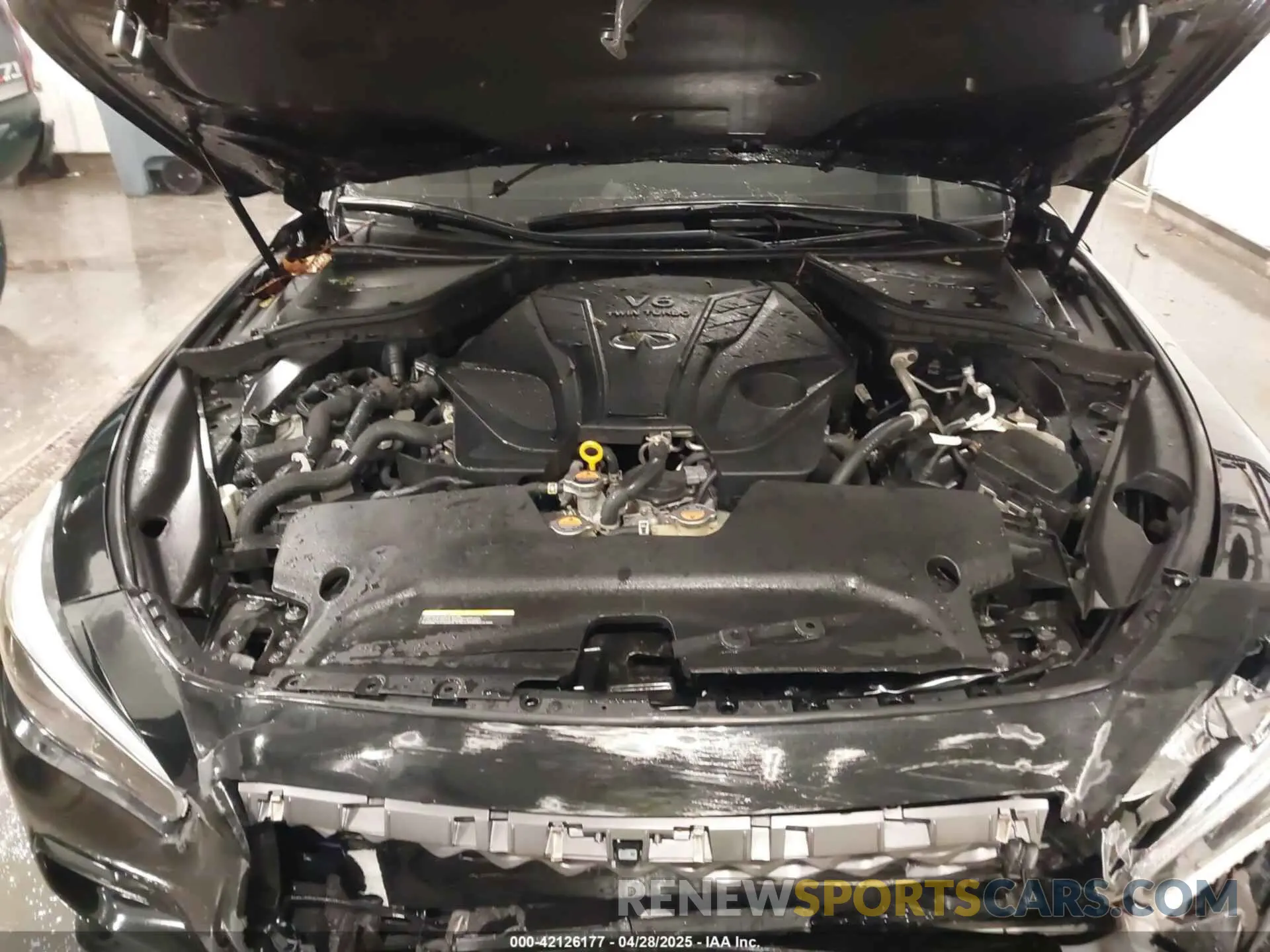 10 Photograph of a damaged car JN1EV7BR0MM755324 INFINITI Q50 2021