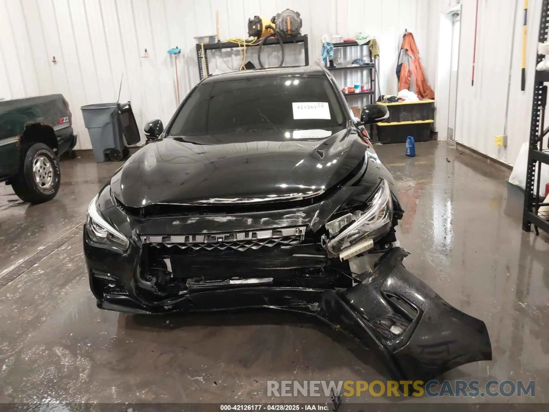 12 Photograph of a damaged car JN1EV7BR0MM755324 INFINITI Q50 2021