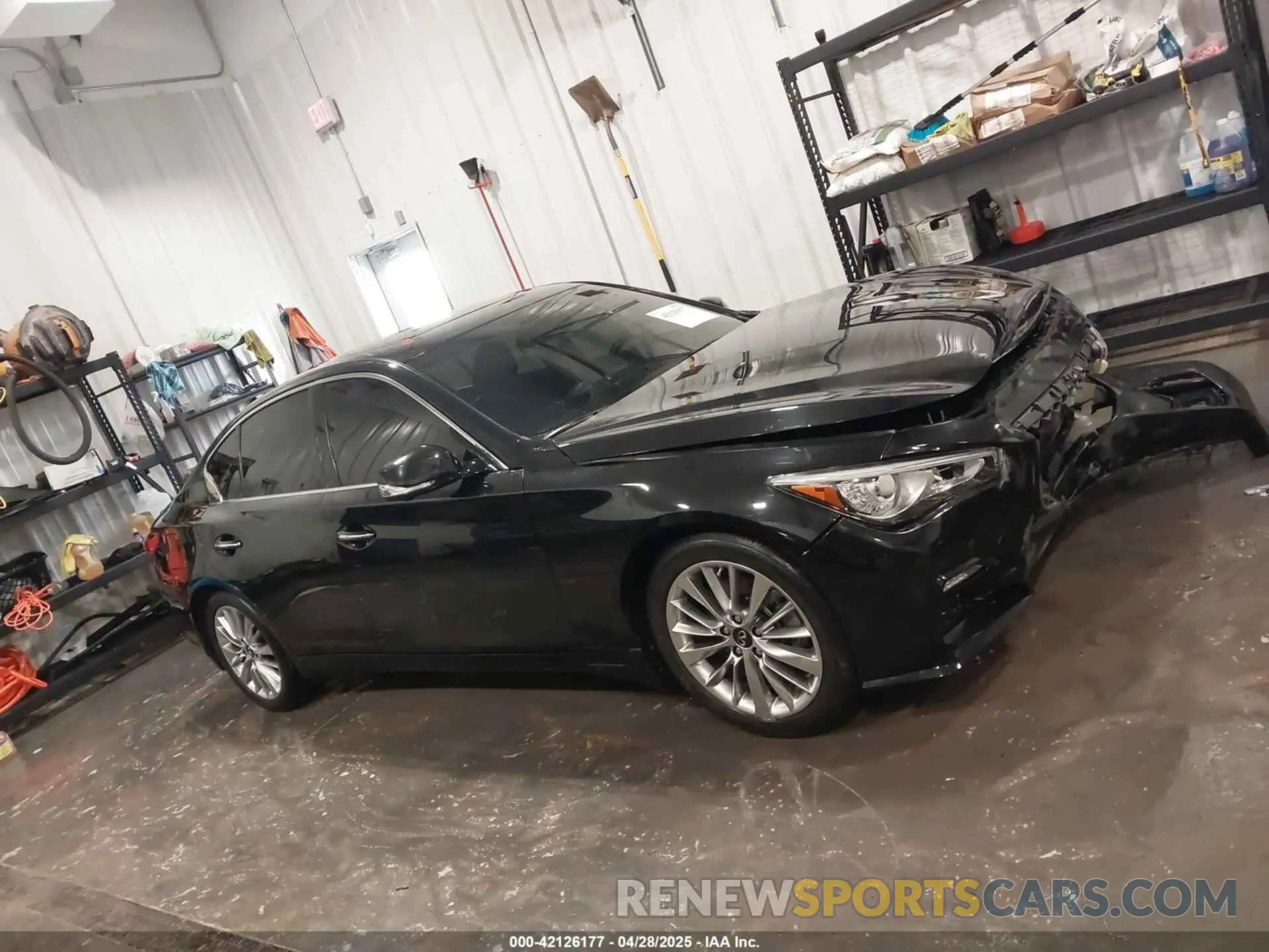 13 Photograph of a damaged car JN1EV7BR0MM755324 INFINITI Q50 2021