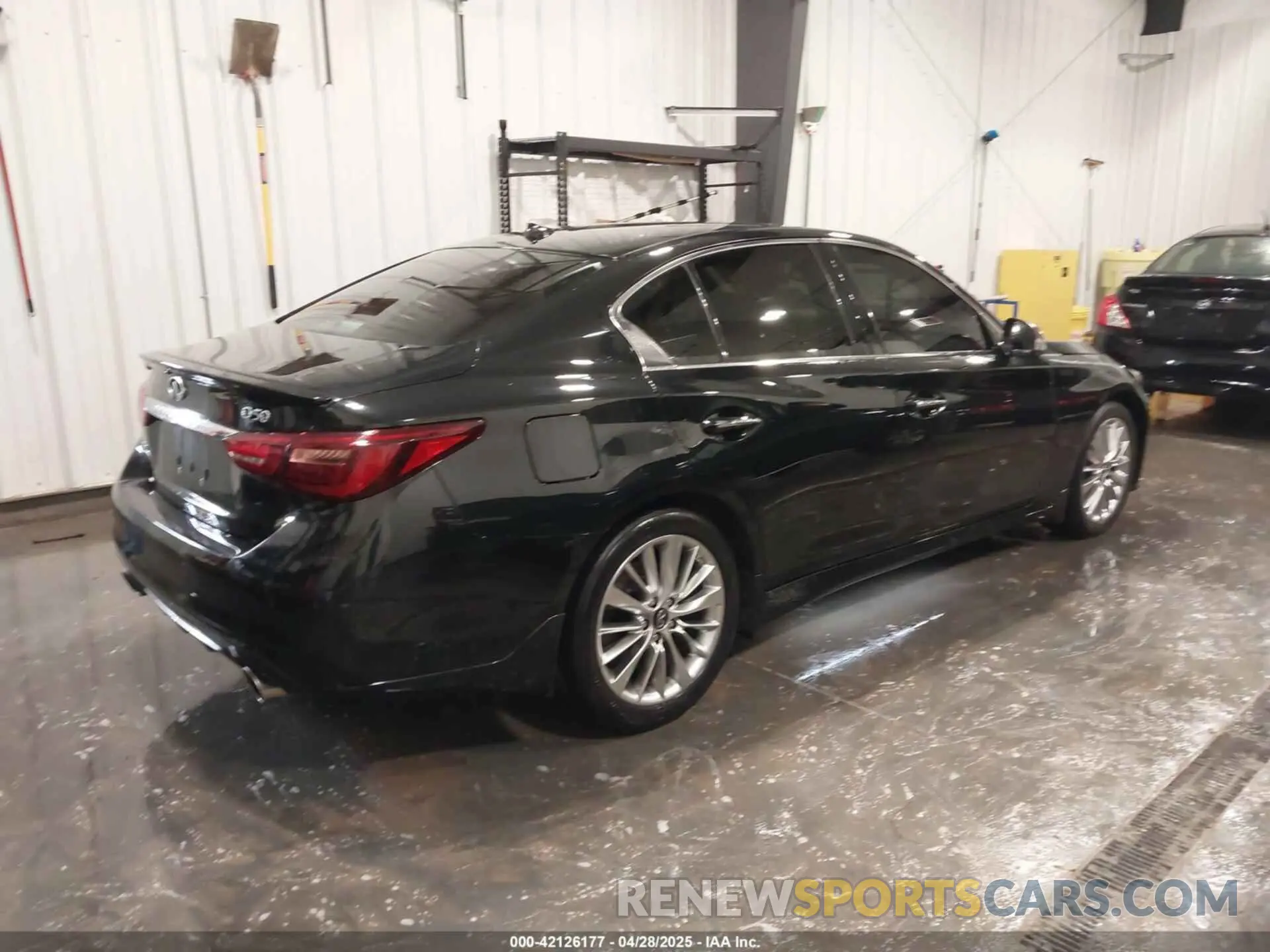 4 Photograph of a damaged car JN1EV7BR0MM755324 INFINITI Q50 2021