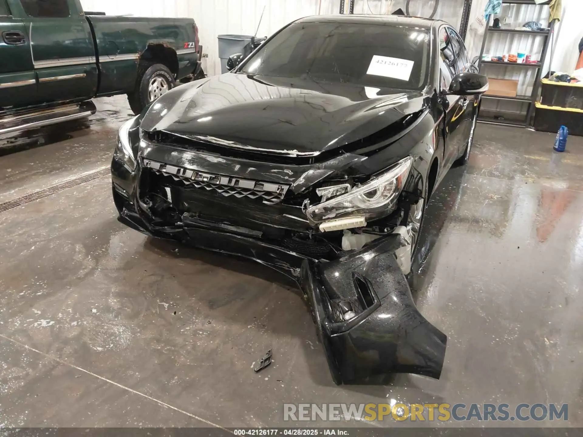 6 Photograph of a damaged car JN1EV7BR0MM755324 INFINITI Q50 2021