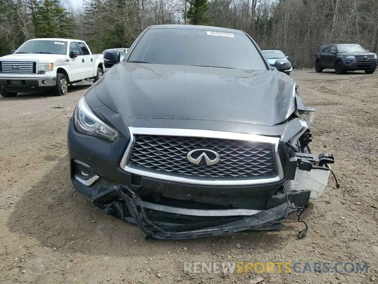5 Photograph of a damaged car JN1EV7BR1MM754392 INFINITI Q50 2021