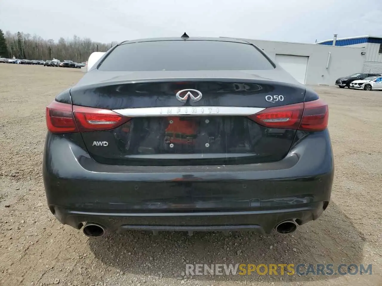 6 Photograph of a damaged car JN1EV7BR1MM754392 INFINITI Q50 2021