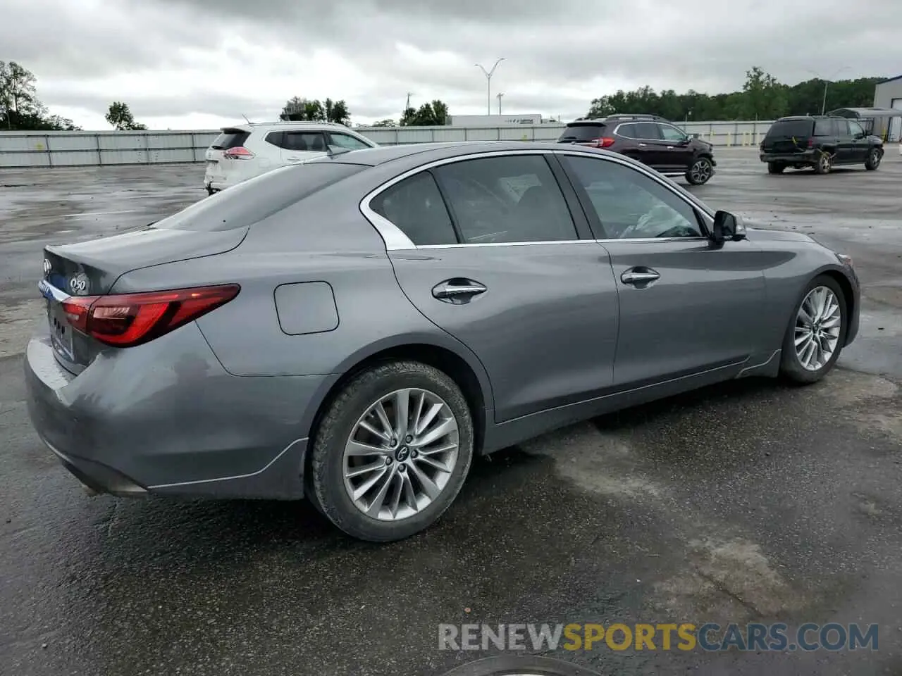 3 Photograph of a damaged car JN1EV7BR2MM751310 INFINITI Q50 2021