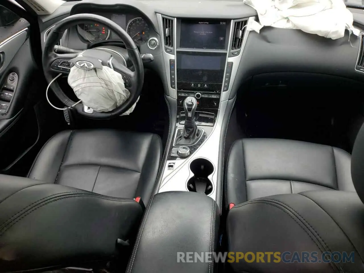 8 Photograph of a damaged car JN1EV7BR2MM751310 INFINITI Q50 2021