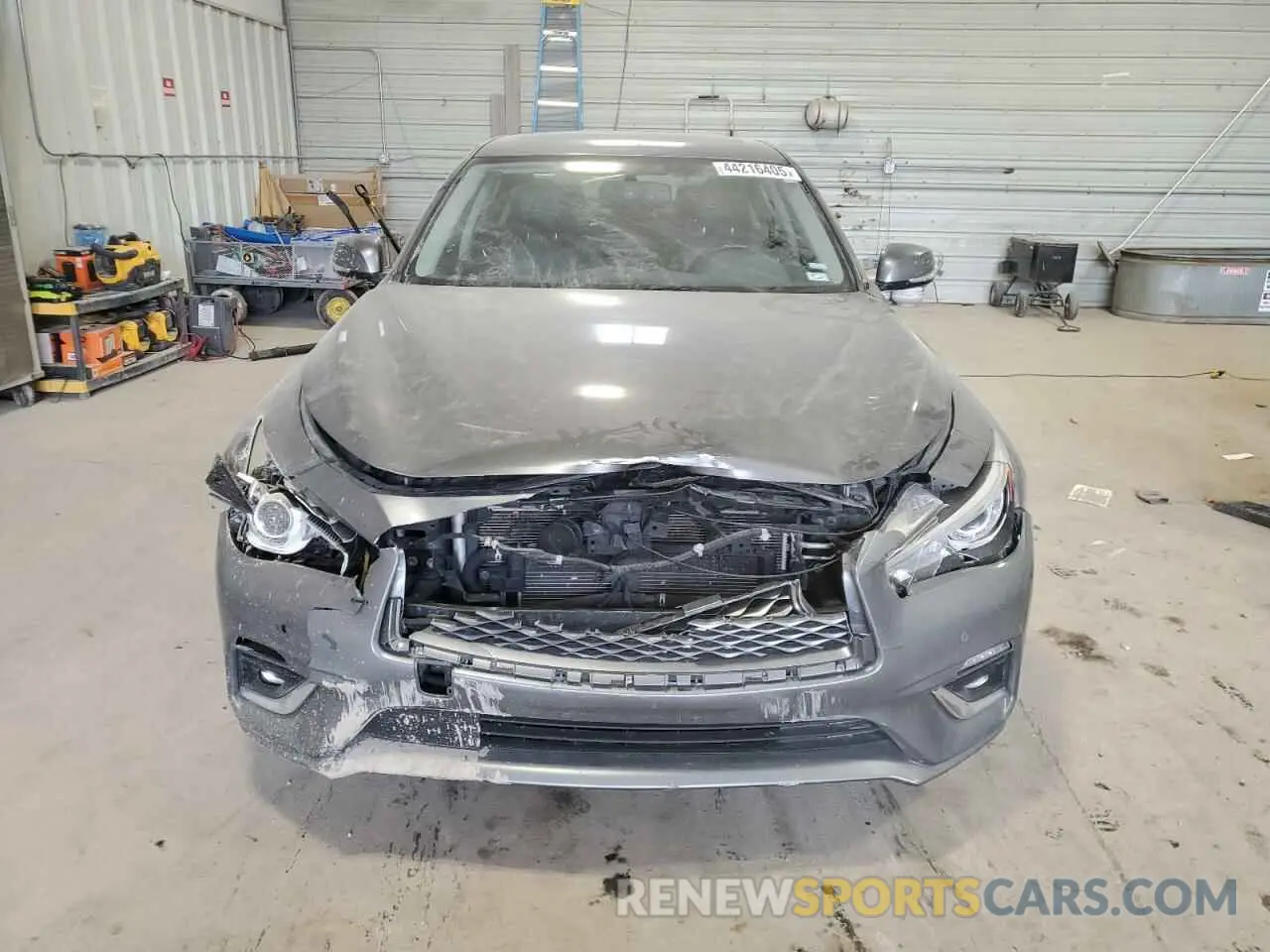 5 Photograph of a damaged car JN1EV7BR2MM753168 INFINITI Q50 2021