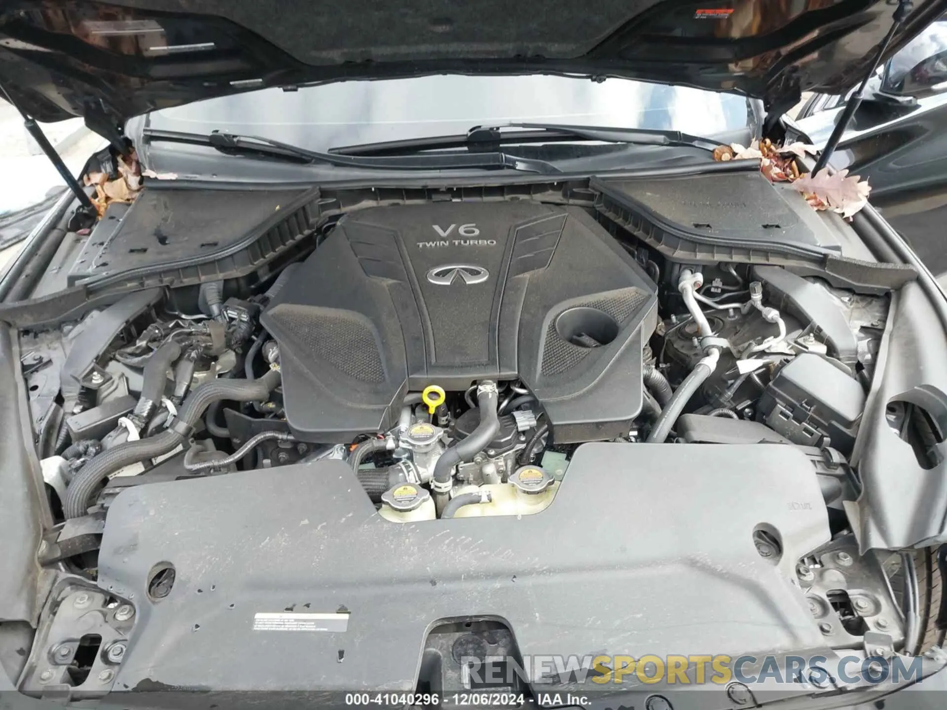 10 Photograph of a damaged car JN1EV7BR2MM756006 INFINITI Q50 2021