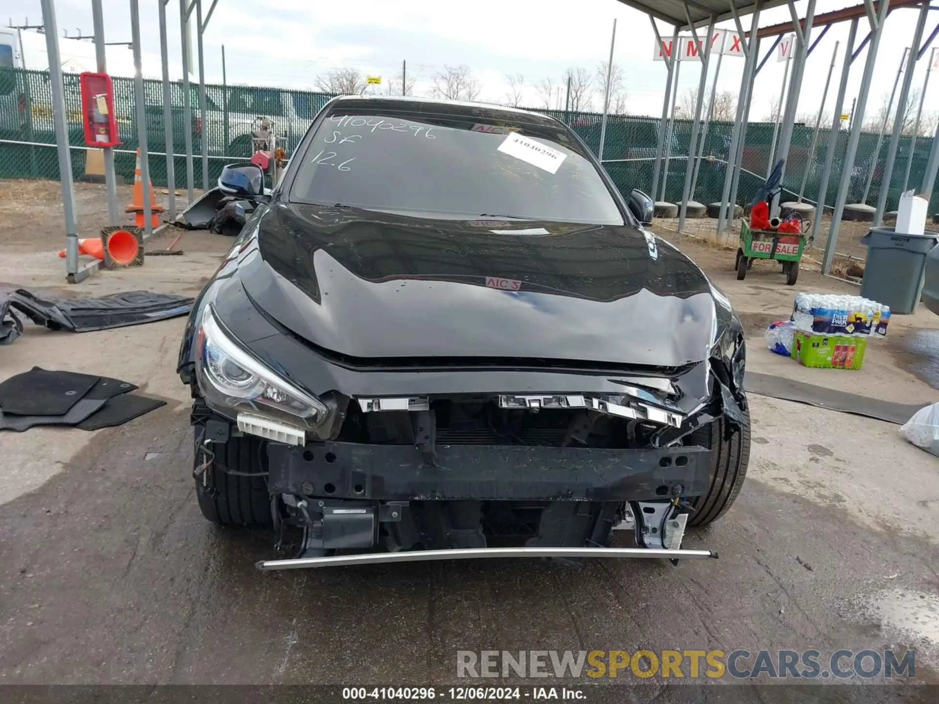 13 Photograph of a damaged car JN1EV7BR2MM756006 INFINITI Q50 2021