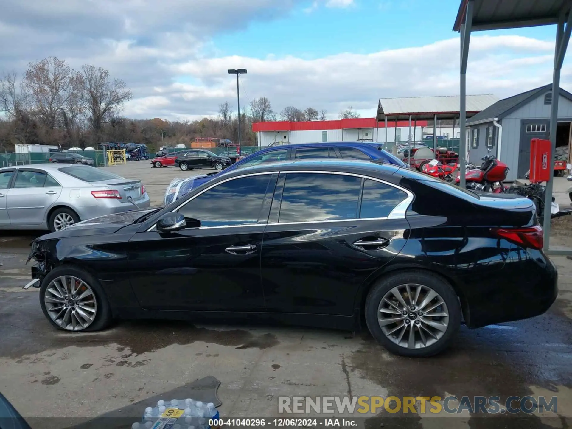 15 Photograph of a damaged car JN1EV7BR2MM756006 INFINITI Q50 2021