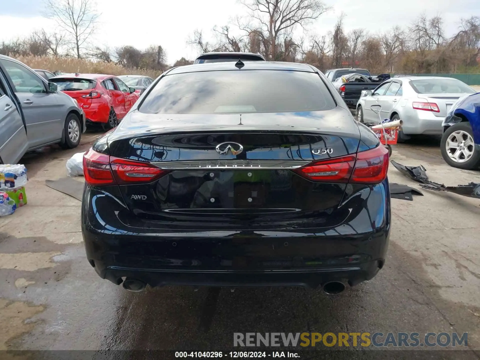 17 Photograph of a damaged car JN1EV7BR2MM756006 INFINITI Q50 2021
