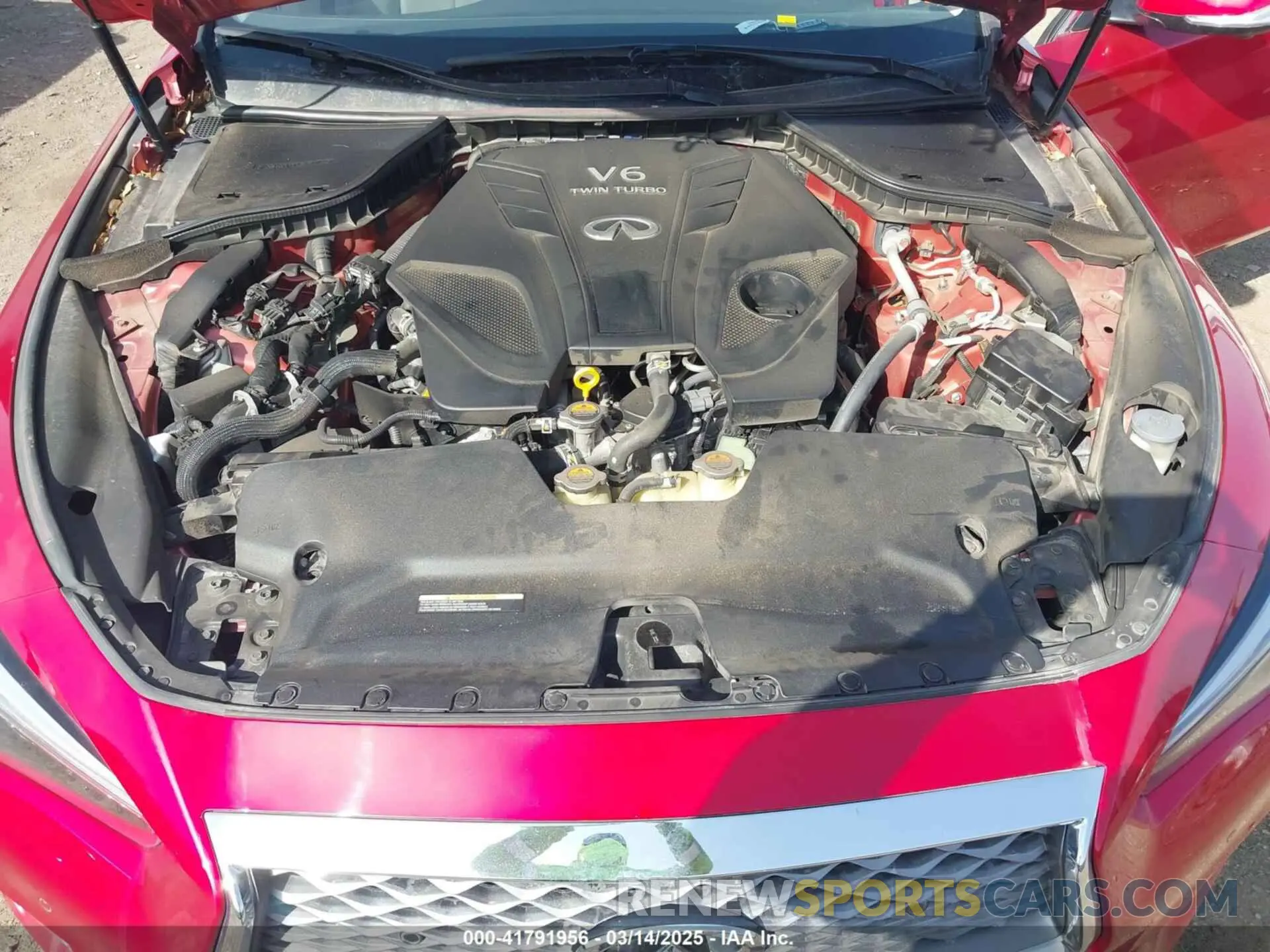 10 Photograph of a damaged car JN1EV7BR3MM750909 INFINITI Q50 2021