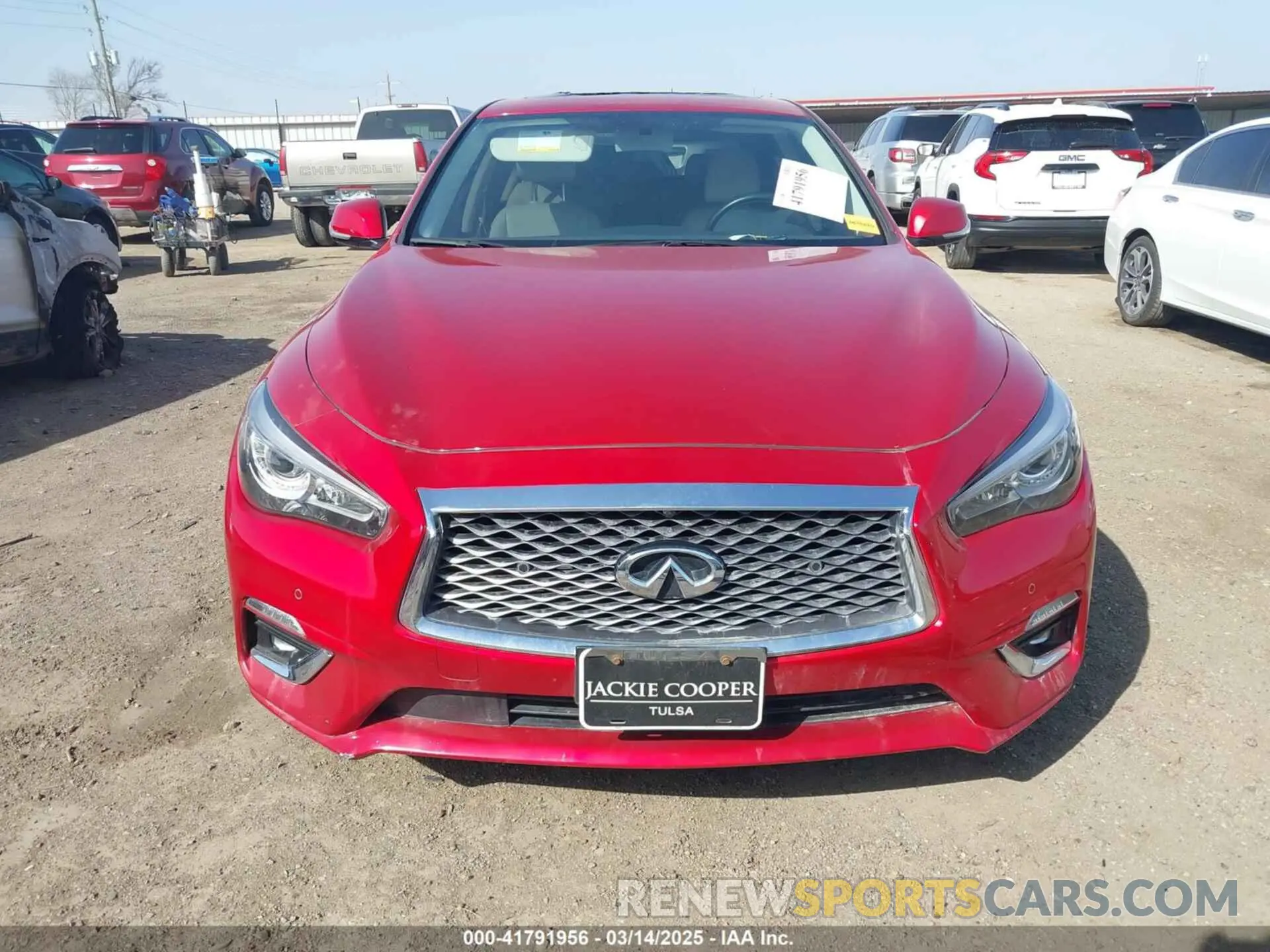 13 Photograph of a damaged car JN1EV7BR3MM750909 INFINITI Q50 2021