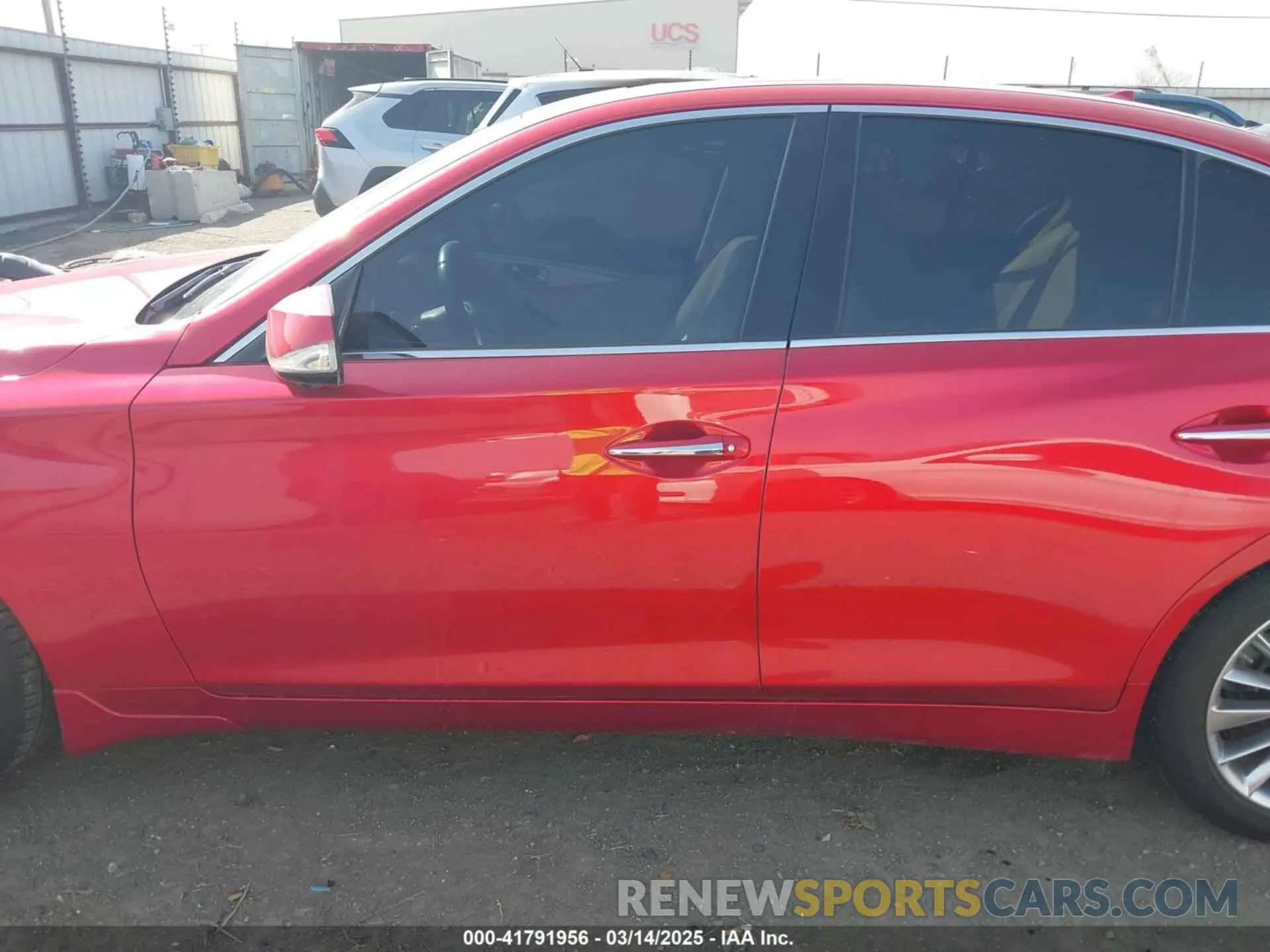 15 Photograph of a damaged car JN1EV7BR3MM750909 INFINITI Q50 2021