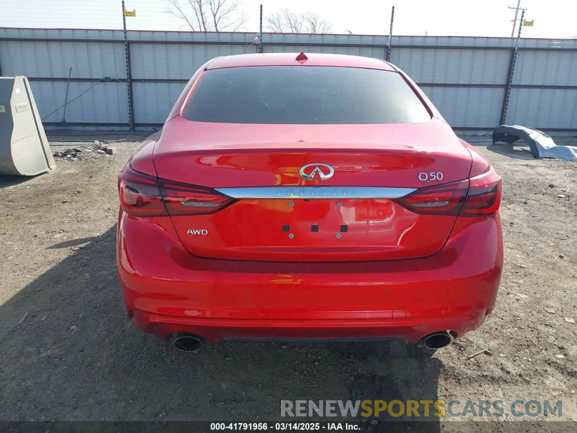 17 Photograph of a damaged car JN1EV7BR3MM750909 INFINITI Q50 2021