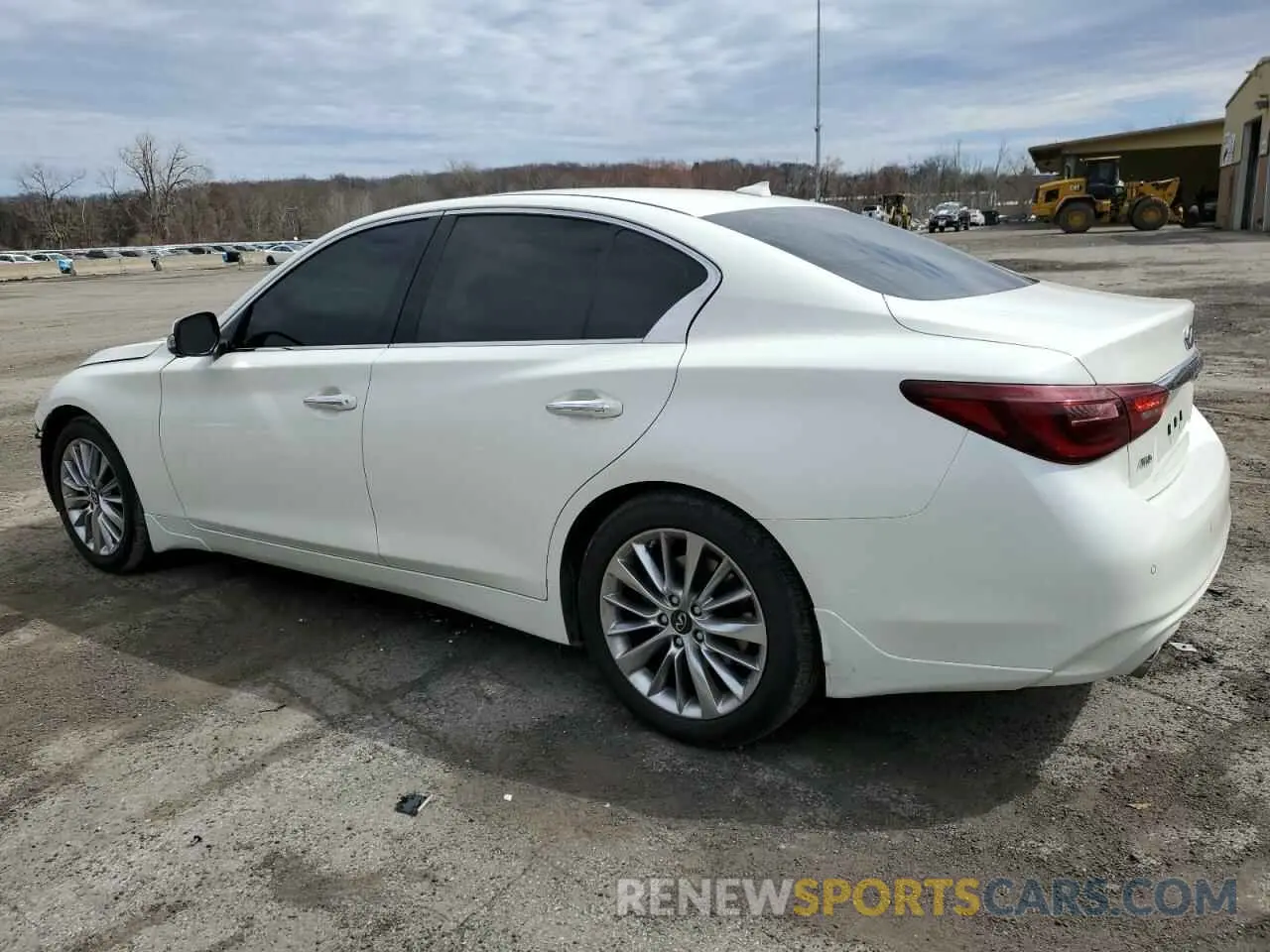 2 Photograph of a damaged car JN1EV7BR3MM753826 INFINITI Q50 2021