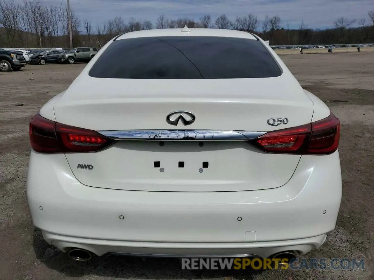 6 Photograph of a damaged car JN1EV7BR3MM753826 INFINITI Q50 2021
