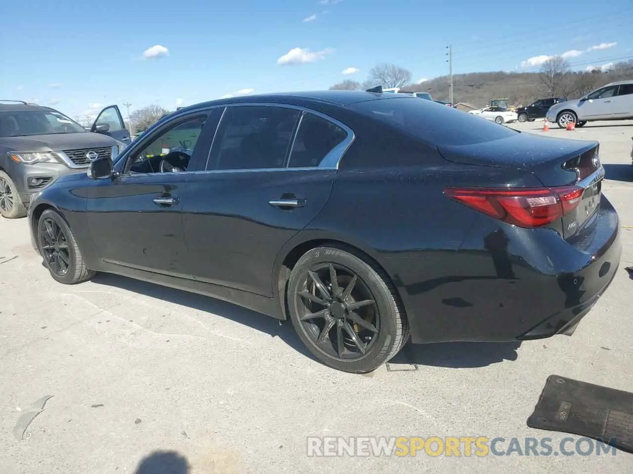 2 Photograph of a damaged car JN1EV7BR4MM752541 INFINITI Q50 2021