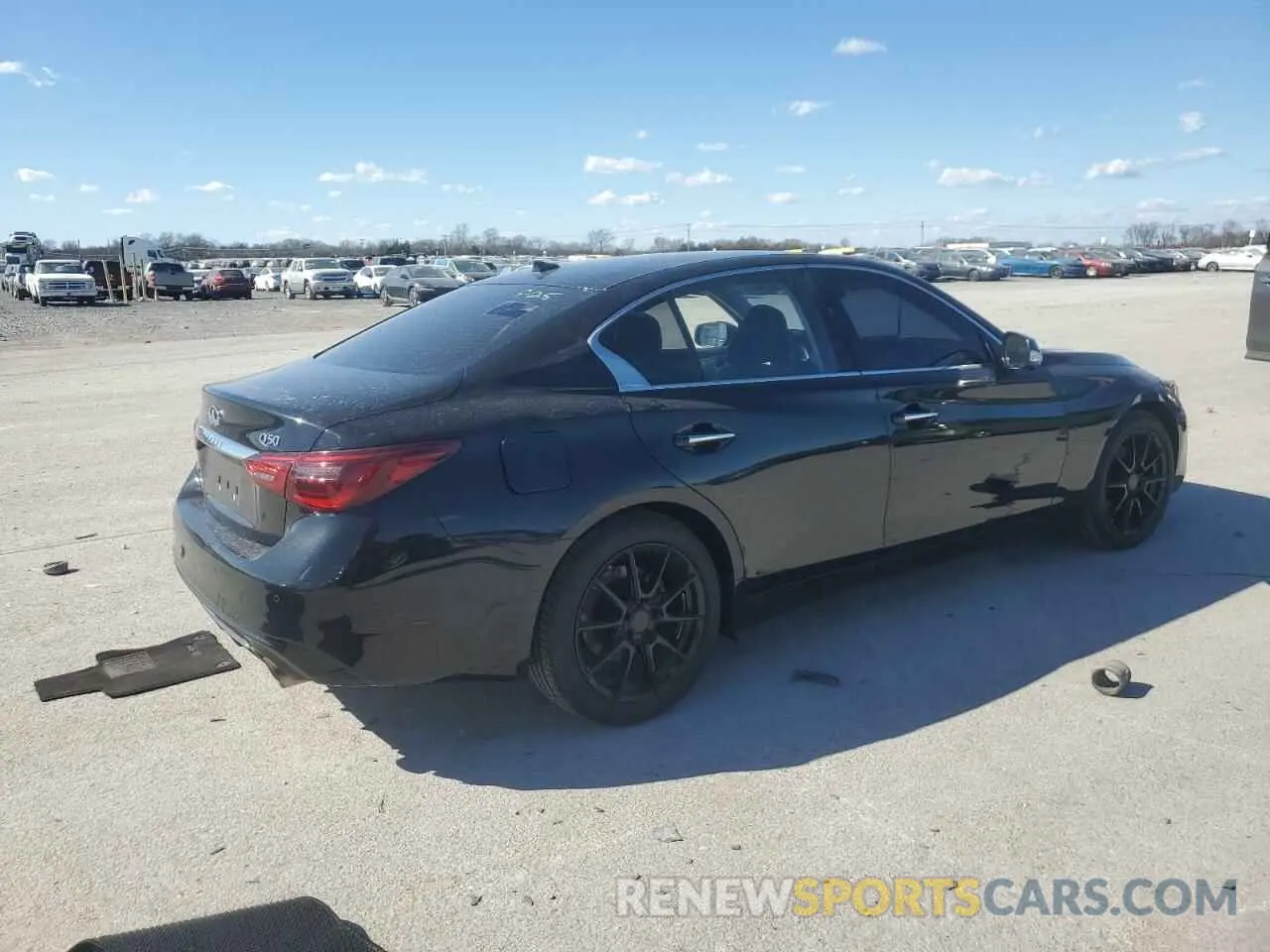 3 Photograph of a damaged car JN1EV7BR4MM752541 INFINITI Q50 2021