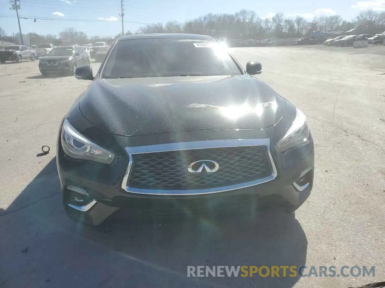 5 Photograph of a damaged car JN1EV7BR4MM752541 INFINITI Q50 2021