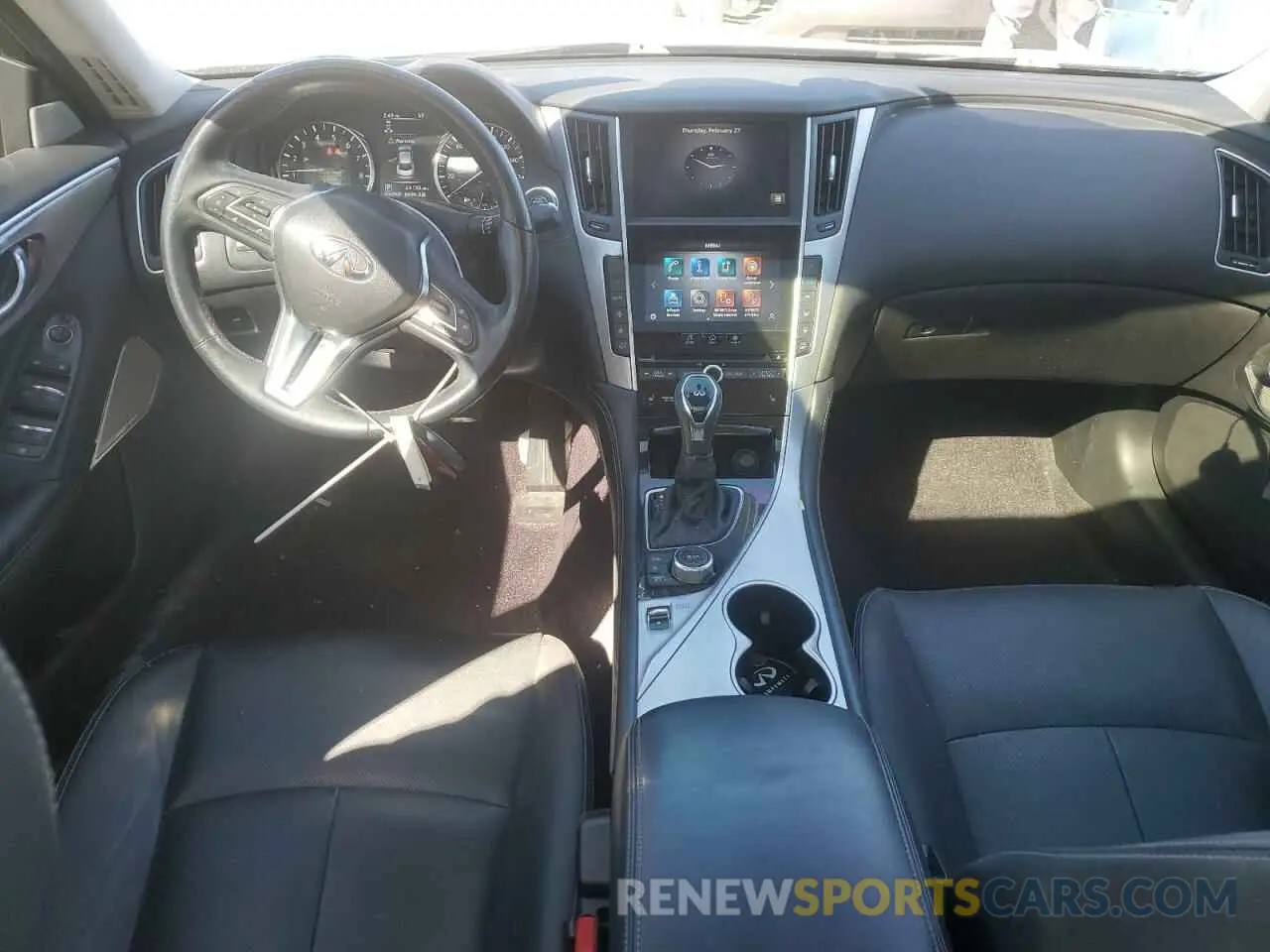 8 Photograph of a damaged car JN1EV7BR4MM752541 INFINITI Q50 2021