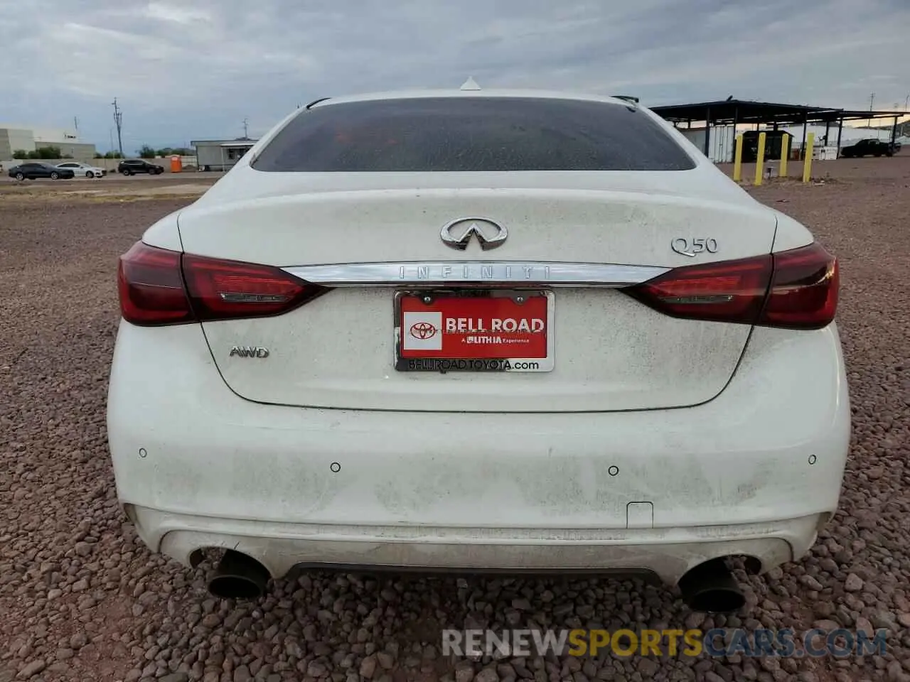 6 Photograph of a damaged car JN1EV7BR4MM752782 INFINITI Q50 2021