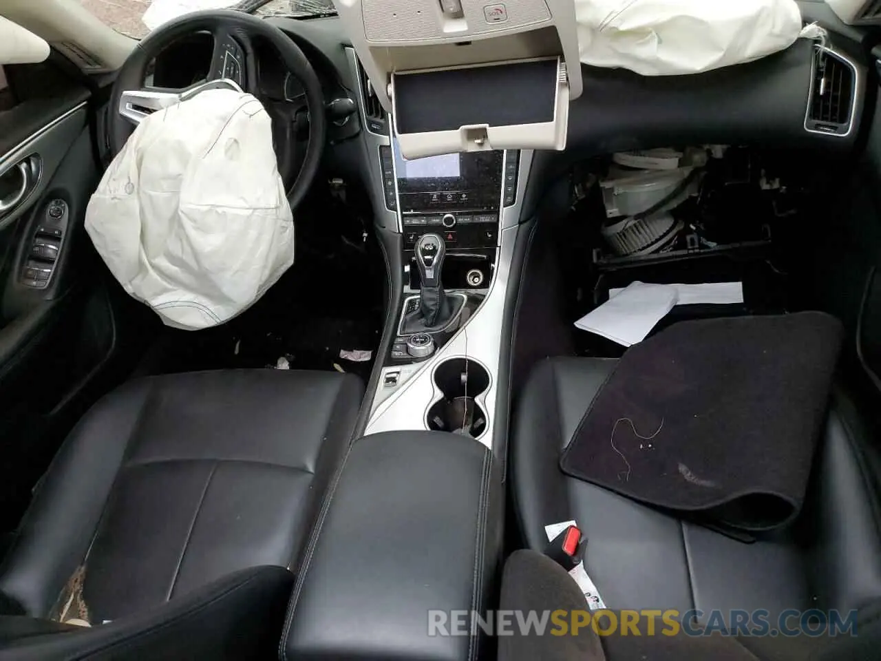 8 Photograph of a damaged car JN1EV7BR4MM752782 INFINITI Q50 2021