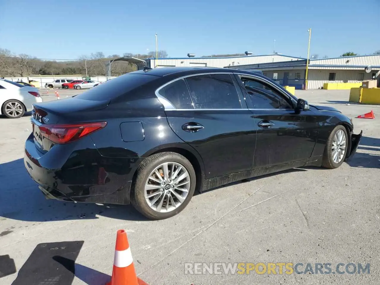 3 Photograph of a damaged car JN1EV7BR4MM756086 INFINITI Q50 2021