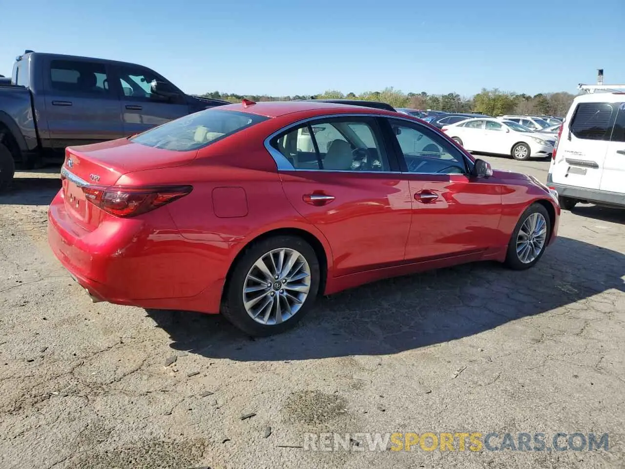 3 Photograph of a damaged car JN1EV7BR5MM750068 INFINITI Q50 2021