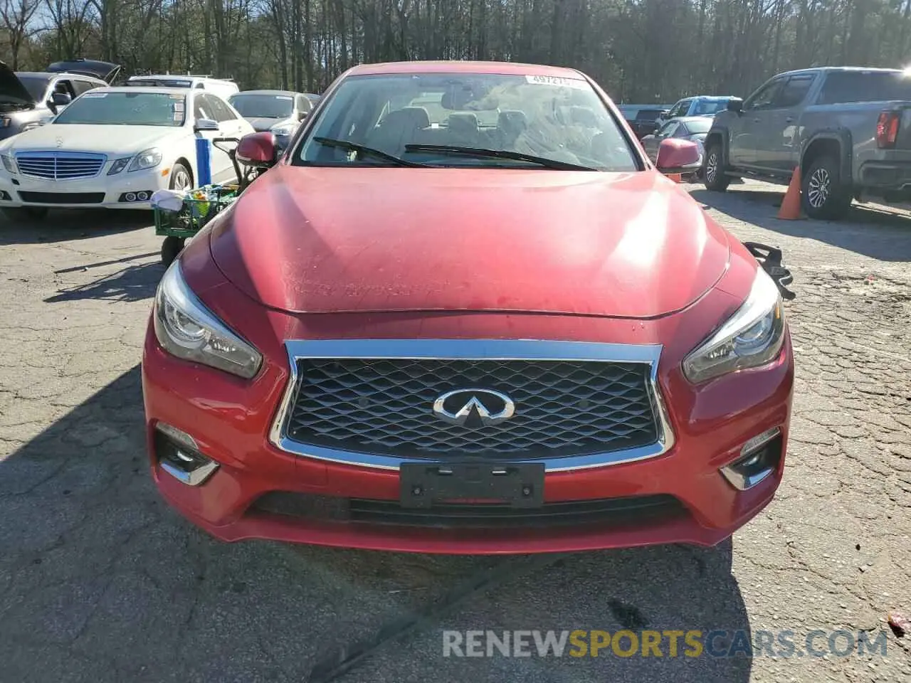 5 Photograph of a damaged car JN1EV7BR5MM750068 INFINITI Q50 2021