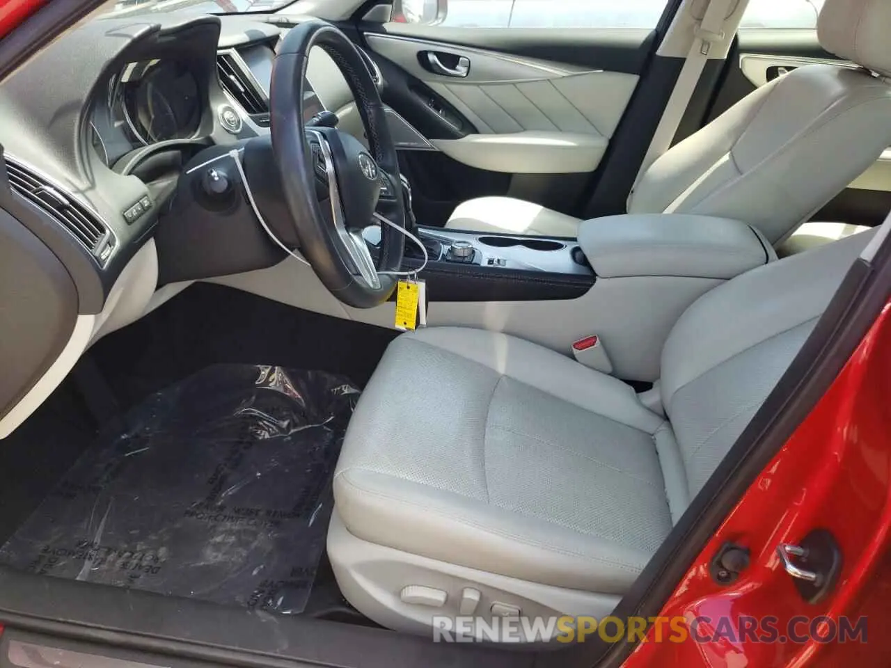 7 Photograph of a damaged car JN1EV7BR5MM750068 INFINITI Q50 2021