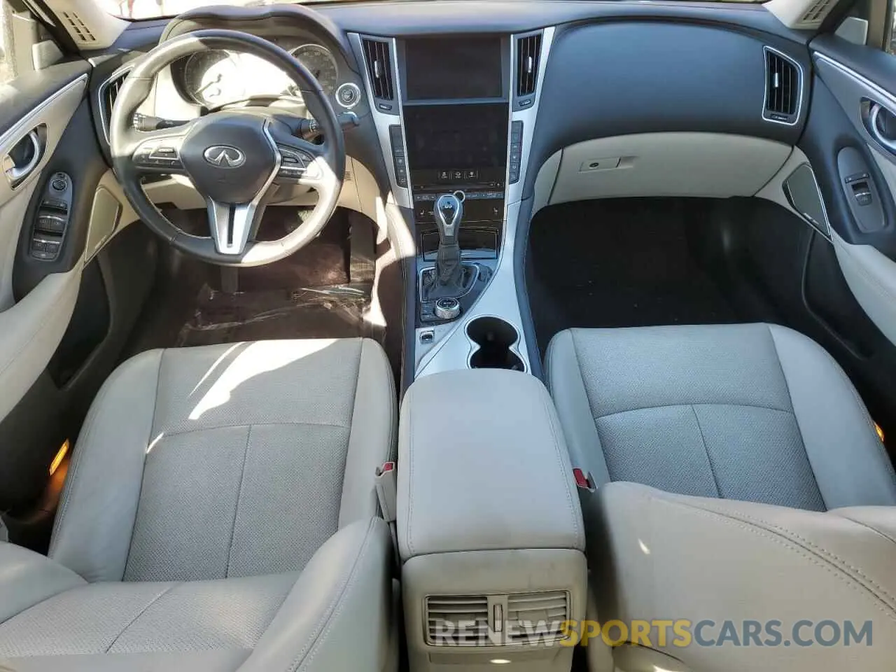 8 Photograph of a damaged car JN1EV7BR5MM750068 INFINITI Q50 2021