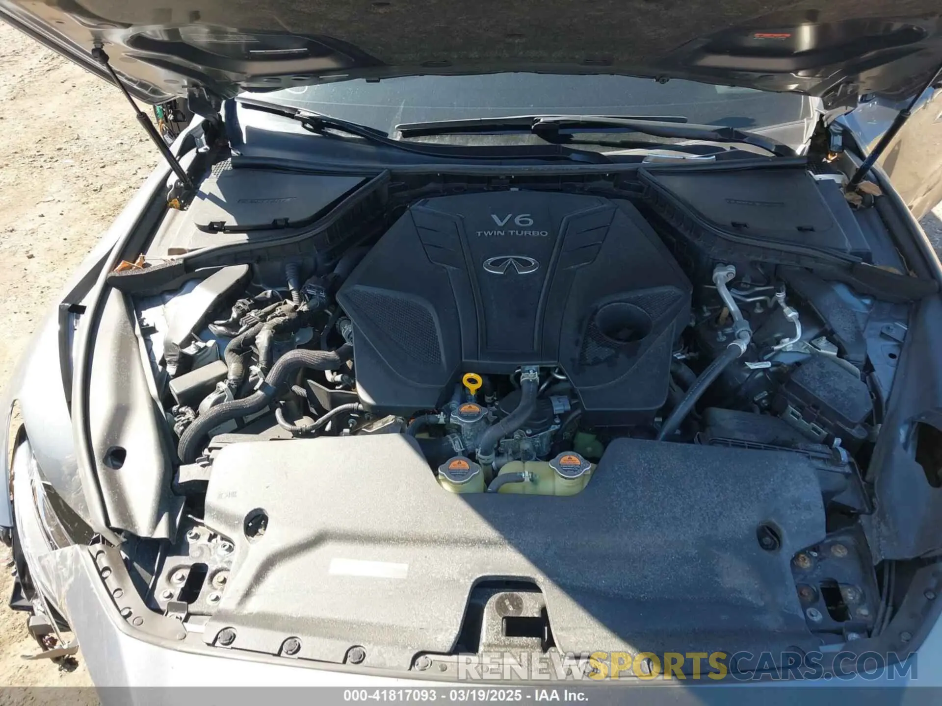 10 Photograph of a damaged car JN1EV7BR5MM751785 INFINITI Q50 2021