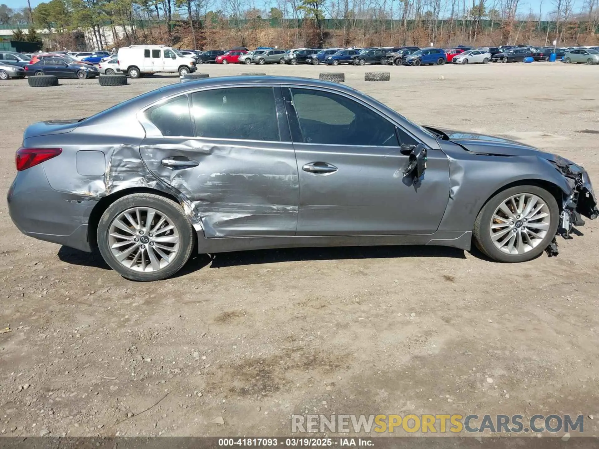 13 Photograph of a damaged car JN1EV7BR5MM751785 INFINITI Q50 2021